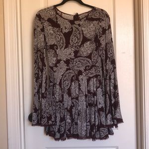Urban Outfitters printed flow-y dress